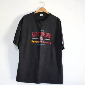 Vintage Hall Of Fame Game Steelers vs Tampa Bay Buccaneers 1998 T Shirt XL
